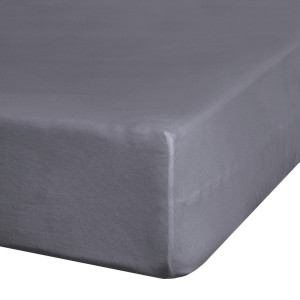 Prześcieradło jersey 240x220 JERS3 ciemnostalowe