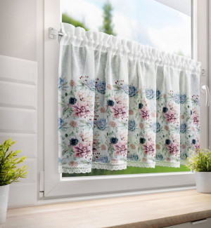 Zazdrostka taśma DORA 150x60 biało-różowa