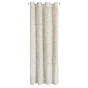 Zasłona przelotki TIFFANY 135x250 kremowa