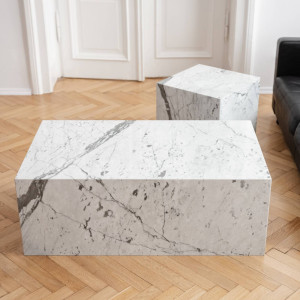 Stein - Marmurowa ława typu cube