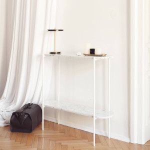 Marmurowa konsola Loen - Marlé Home