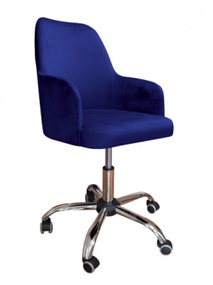 Fotel obrotowy WEGA, tapicerowane krzesło biurowe