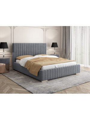 Łóżko tapicerowane MEDISON MAXI 200x200cm+ pojemnik