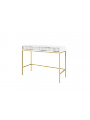 Toaletka MIA T104 biel, stelaż złoty