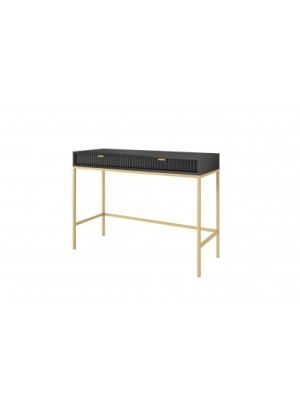 Toaletka MIA T104 czarna, stelaż złoty