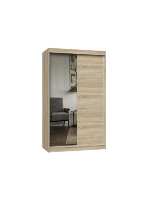 SZAFA IGA 120 Z 1 LUSTREM - DĄB SONOMA