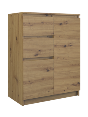 KOMODA DIANA 2D2S - DĄB ARTISAN