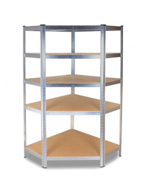 REGAŁ MAGAZYNOWY NAROŻNY METALOWY GC9030 MDF 175KG