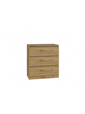 KOMODA ENZO 3 70 - DĄB ARTISAN