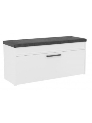 SZAFKA NA BUTY PAMELA SIEDZISKO SCHOWEK BIAŁA