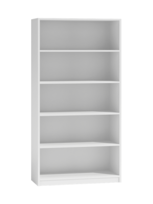 REGAŁ BOOKS 80 - BIEL