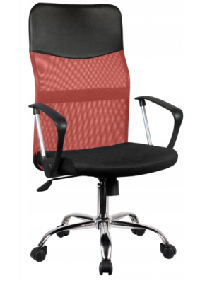 FOTEL OBROTOWY NADO - CZERWONY