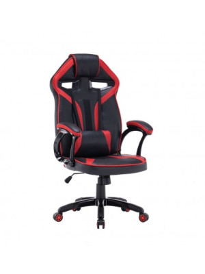 FOTEL OBROTOWY GAMINGOWY KRZESŁO DAFI CZERWONY