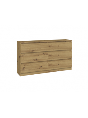 KOMODA ENZO 6 - DĄB ARTISAN