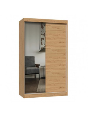 SZAFA IGA 120 Z 1 LUSTREM - DĄB ARTISAN