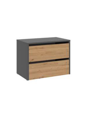 SZAFKA NA BUTY MODO ANTRACYT / DĄB ARTISAN