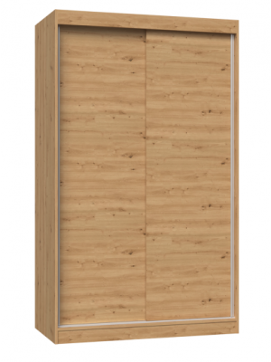 SZAFA PRZESUWNA PRESTIGE 120 - DĄB ARTISAN