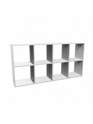 REGAŁ MALAX 2X4 BIEL