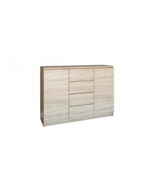 KOMODA DIANA 2D4S 120- DĄB SONOMA