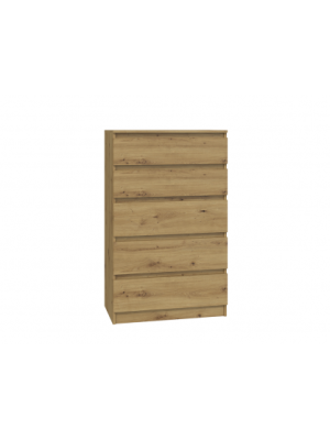 KOMODA ENZO 5 DĄB ARTISAN