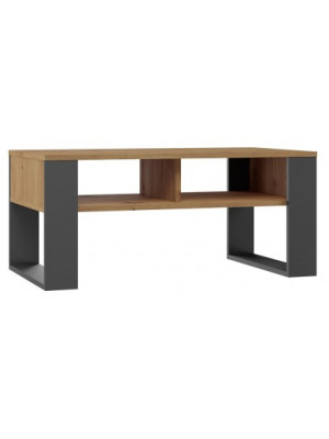 STOLIK KAWOWY MODERN 2P ARTISAN NOGA ANTRACYT