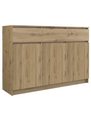 KOMODA 3 DRZWI 3 SZUFLADY ARTISAN KOMPLET