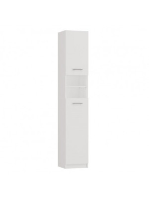 SZAFKA ŁAZIENKOWA MARINA 32CM REGAŁ SŁUPEK BIAŁY