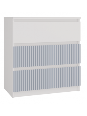 Komoda  ENZO 3 ARTEO BLUE Niebieski