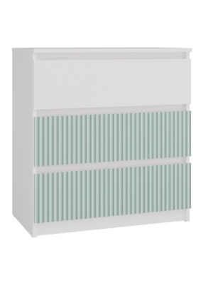 Komoda ENZO 3 ARTEO MINT Miętowy