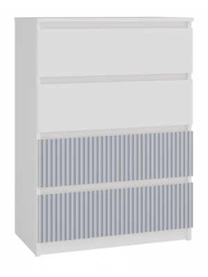 Komoda ENZO 4 ARTEO BLUE Niebieski