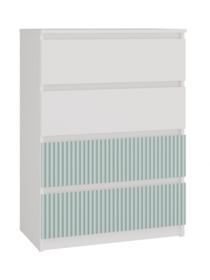 Komoda ENZO 4 ARTEO MINT Miętowy