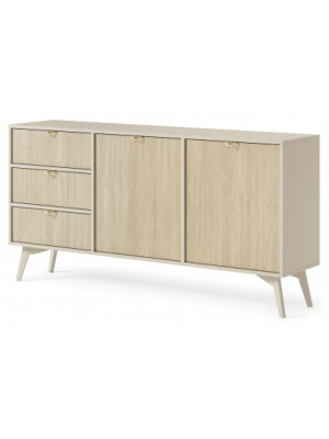 Komoda FIONA KSZ158 beż piaskowy/jodełka scandi