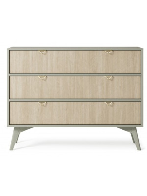 Komoda FIONA KSZ106 eukaliptusowa zieleń/jodełka scandi