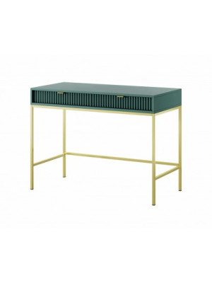 Toaletka MIA T104 morski, stelaż złoty