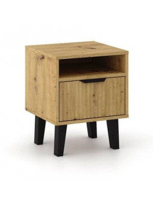 Szafka nocna Scandi 1S SLIM DĄB ARTISAN