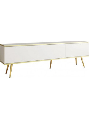 Szafka RTV ORO R-175 biel na nóżkach
