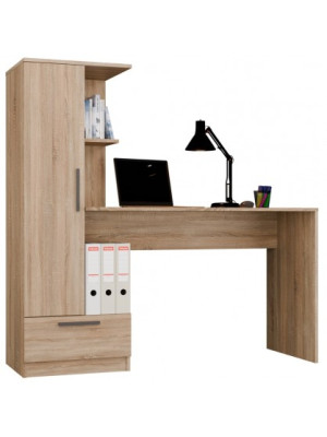 Zestaw Biurko + Regał COSMO DĄB SONOMA