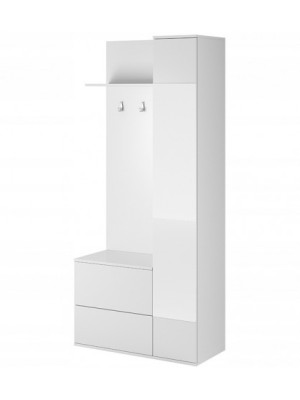 Garderoba GREY meble do przedpokoju BIEL