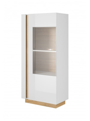 WITRYNA NISKA ADAM 2 72 BIEL POŁYSK/DĄB ARTISAN