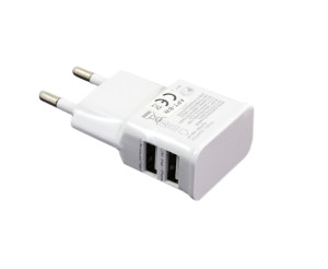 HH60  Ładowarka Sieciowa 2 USB 2A iPhone iPod