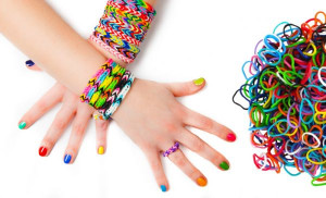 EE62 Zestaw LOOM BANDS 300 szt. PACHNĄCE