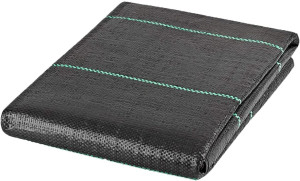 TG77638 Gruba agrowłóknina antychwastowa, agrotkanina 2x20m, czarna na chwasty, 40m2