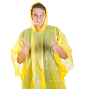 AG27 PŁASZCZ PRZECIWDESZCZOWY FOLIOWY KIESZONKOWY Uniwersalny Peleryna PONCHO