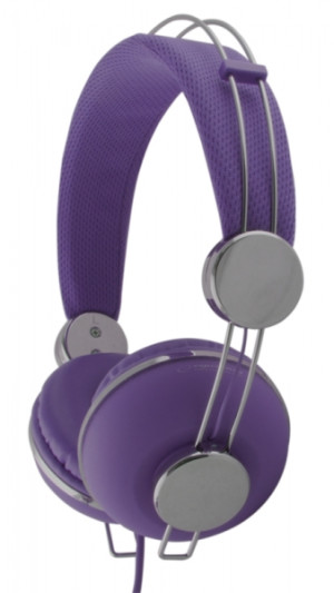 EH149V SŁUCHAWKI AUDIO MACAU FIOLET jack kolory
