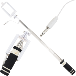 NN91 SELFIE STICK KIJEK Z KABLEM MONOPOD BLUETOOTH