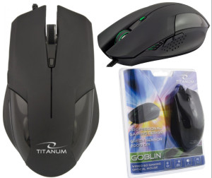 TM106 MYSZ PRZEWODOWA DLA GRACZY 6D USB GOBLIN TITANUM ESPERANZA 6 PRZYCISKÓW