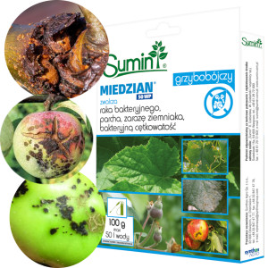 SUM7 ŚRODEK PREPARAT GRZYBOBÓJCZY MIEDZIAN 50 WP 100G