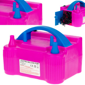 TG70421 Elektryczna pompka do balonów, 2 dysze, mocna pompka,  230v 600w, do baloników, party