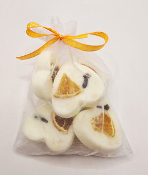 La Luz Wosk zapachowy POMARAŃCZOWY – WORECZEK (5 sztuk)