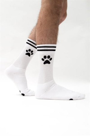 Sk8erboy Puppy Socks White